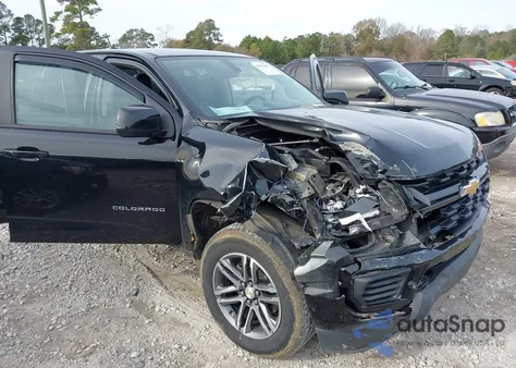 2021 Chevrolet Colorado 2Wd Short Box Wt from USA, damaged, VIN 1GCGSBEN9M1182760